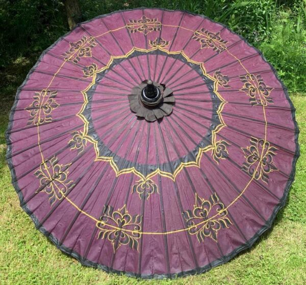 eight foot large umbrella purple haze 3