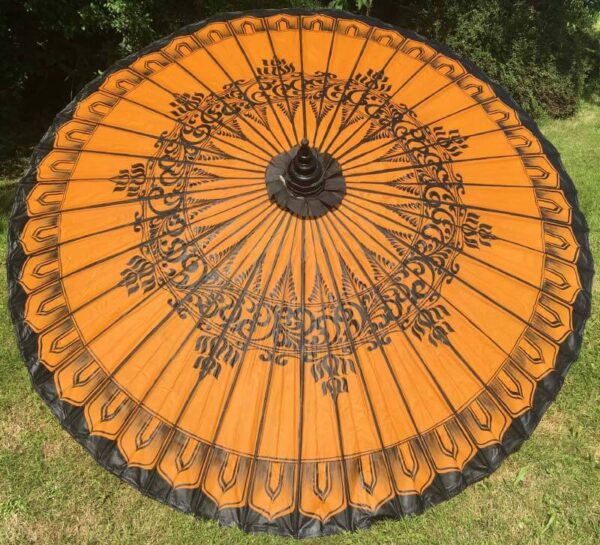 eight foot large umbrella tangerine dream 1