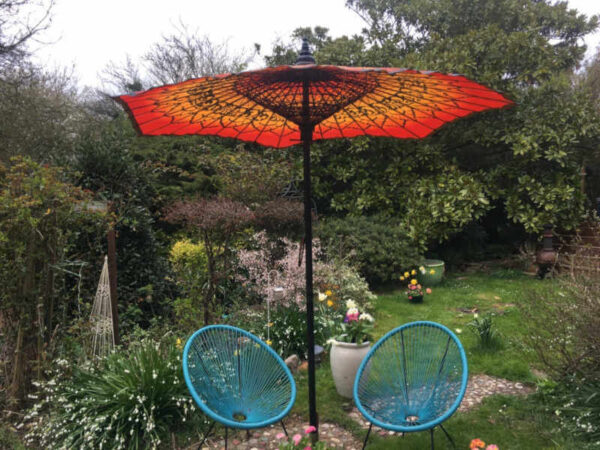 hexagonal umbrella norfolk dawn cool furniture