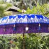 Bali umbrella with mother of pearl tassals
