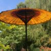 Colourful Orange outdoor parasol