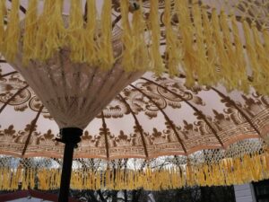 stunning english garden parasol