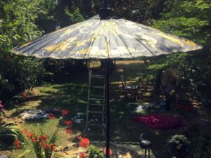 stunning garden parasol