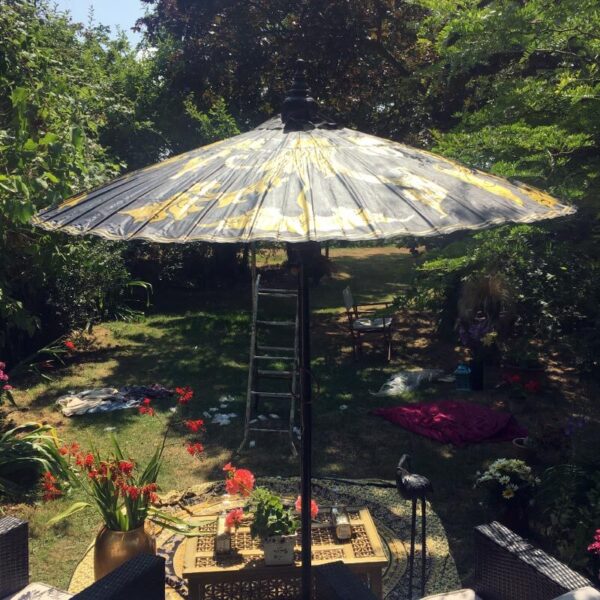 stunning garden parasol