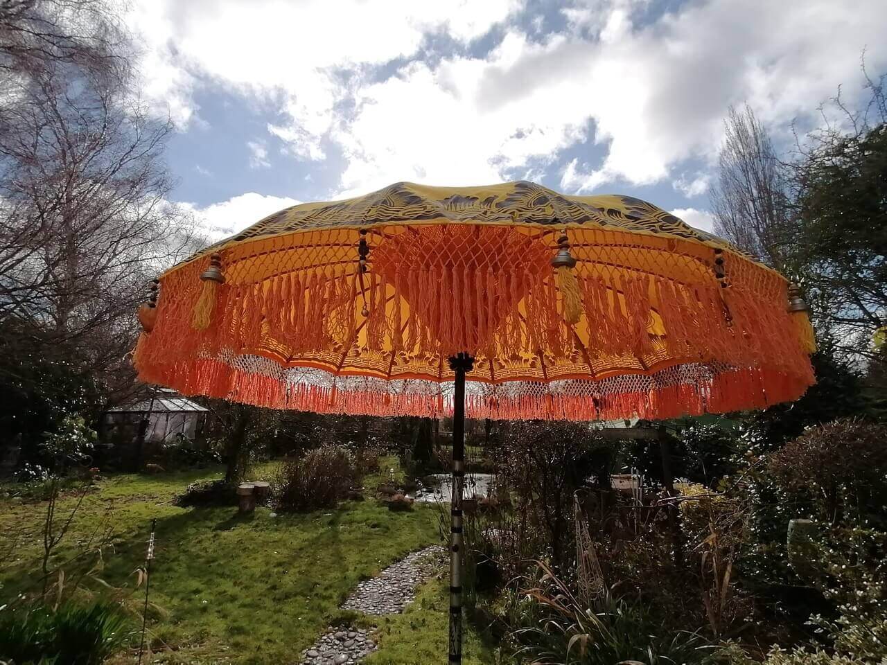 artisan made umbrella
