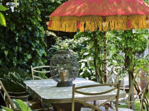 English garden paraso;