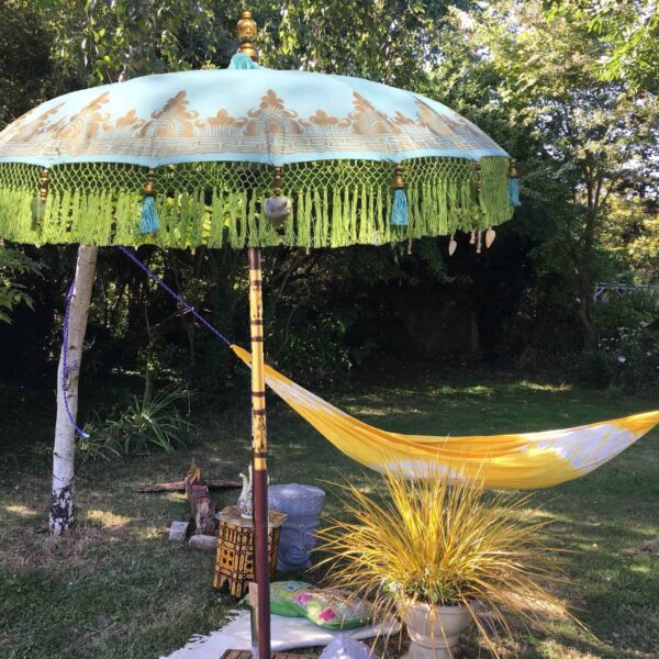 pretty umbrella for the garden