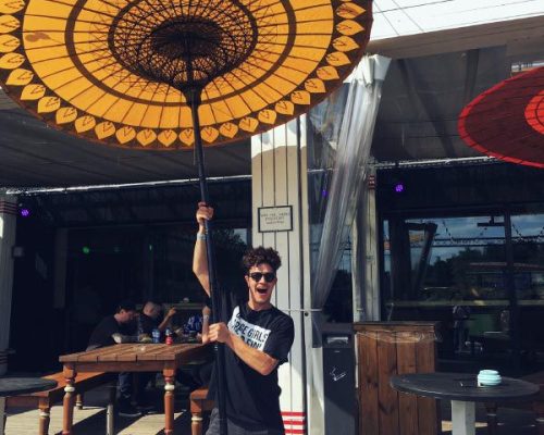 oriental umbrella at tomorrowland