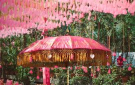 wedding garden umbrella